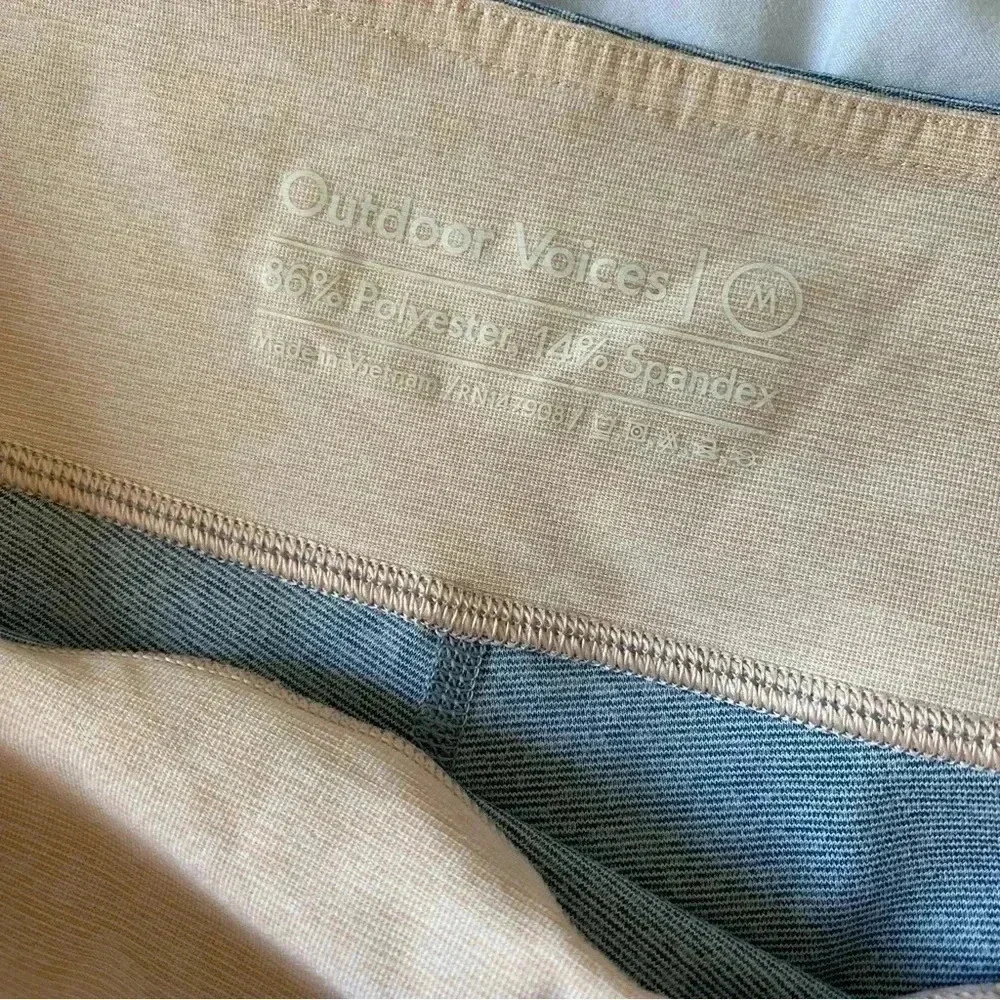 NWOT Outdoor Voices Colorblock Springs Leggings M - Picture 4 of 5